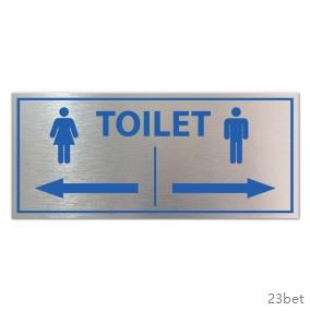 Biển chỉ dẫn toilet